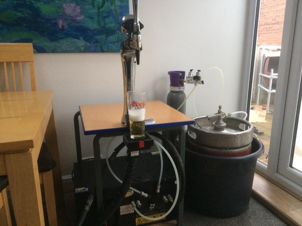 draught lager set up DrinksNow.co.uk