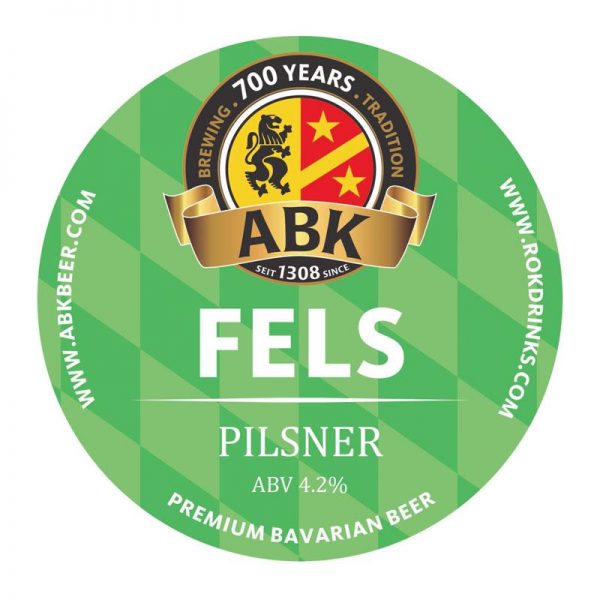ABK Brewery Fels Pilsner 4 ABK Brewery Fels Pilsner 4.2% 30L 53 Pints
