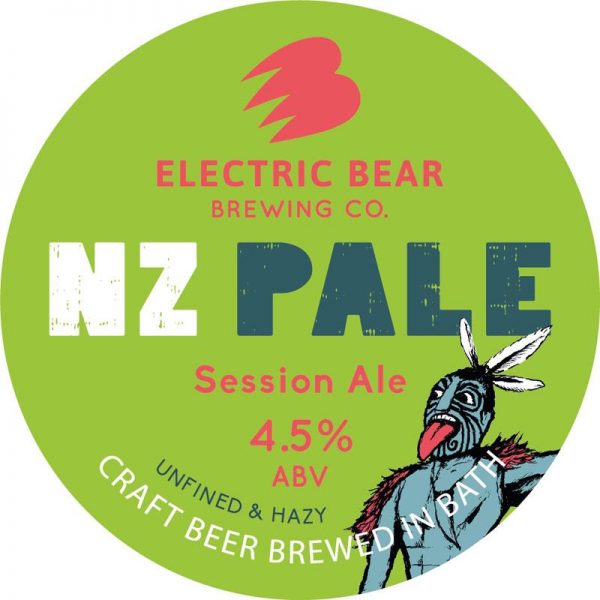 Electric Bear NZ Pale 4.5% 30L 53 Pints