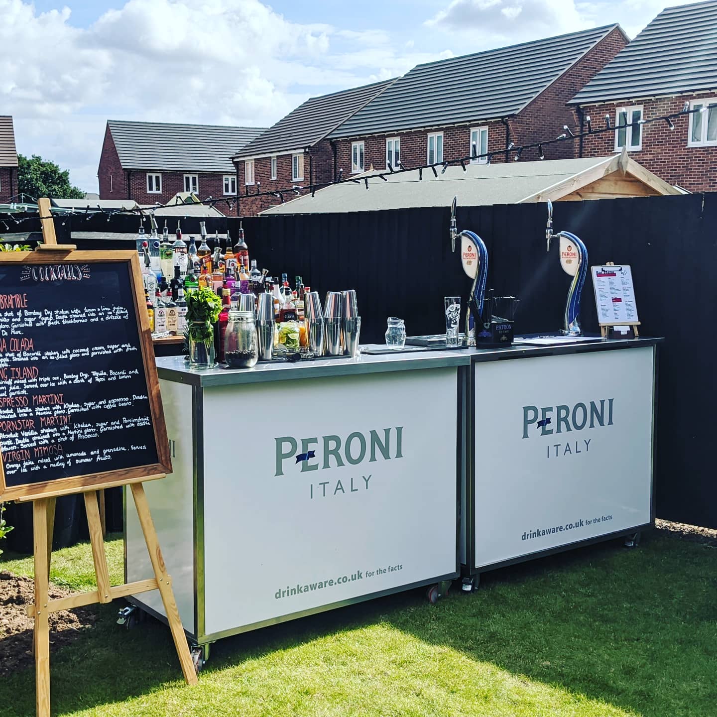 Peroni Bar mobile bar hire cocktails